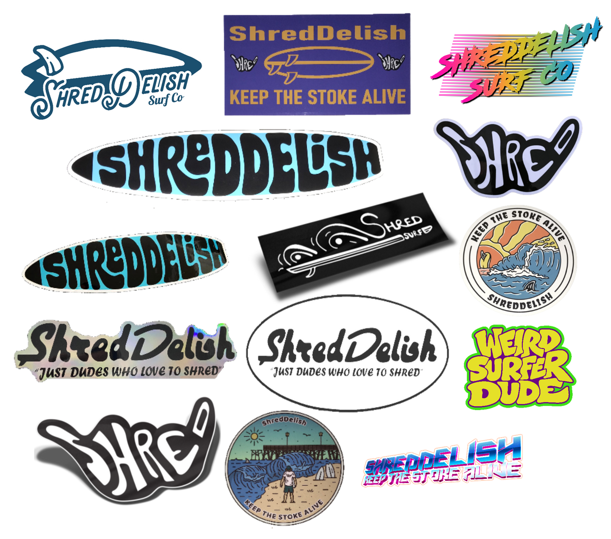 Stickers – ShredDelish