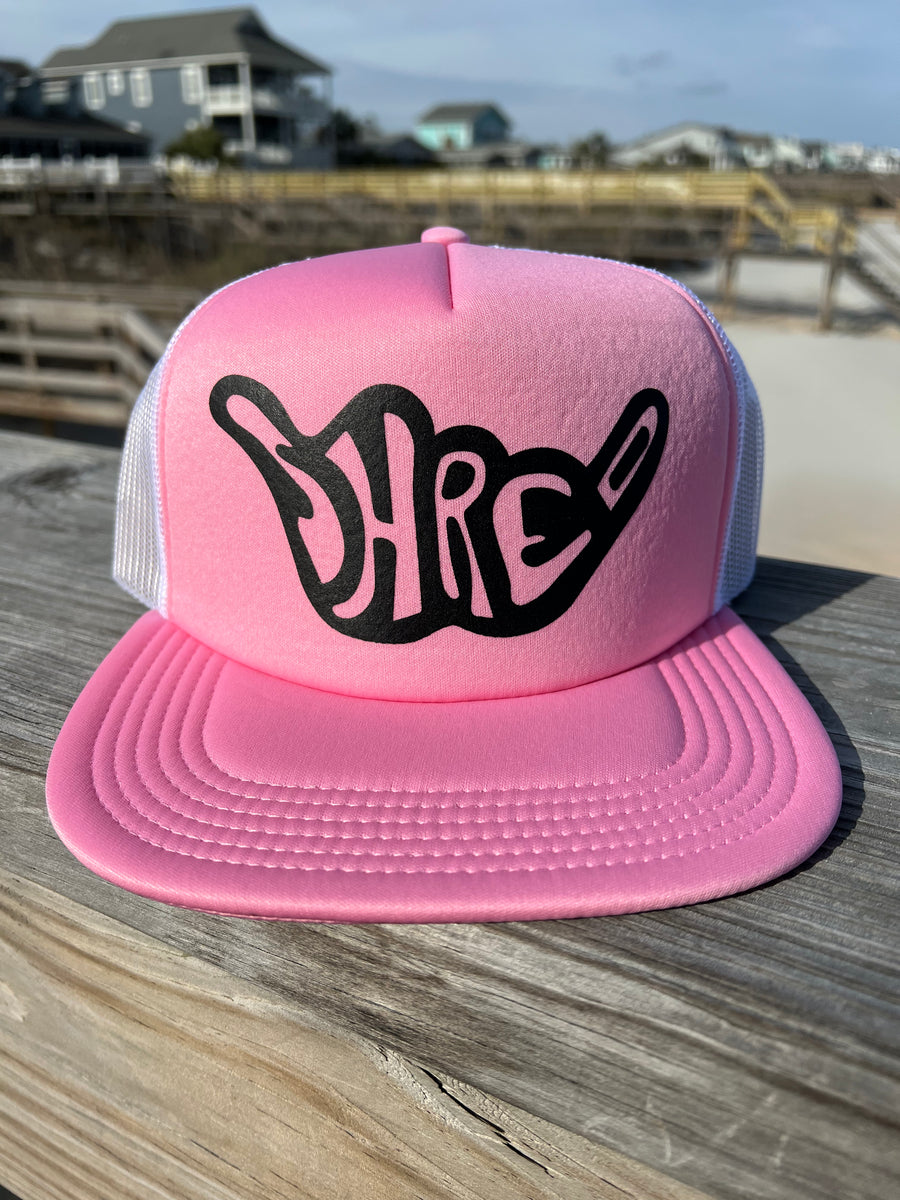 ShredDelish Shaka Pink Foam Trucker Hat - Main Image