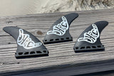 ShredDelish Surf Co Thruster Surfboard Fins