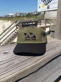 ShredDelish Fins Olive & Black 5 Panel Hat