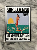 3rd  ANNUAL SHREDDELISH LOG JAM POSTER