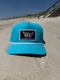 Turquoise ShredDelish Surf Co Golf Cap