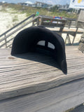 Paradise Barrel Black Flat Bill Snapback Cap