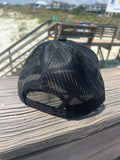 ShredDelish Surf Co Black Retro Trucker Cap