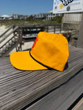 ShredDelish Stoked Sun Golden Yellow 5 Panel Hat