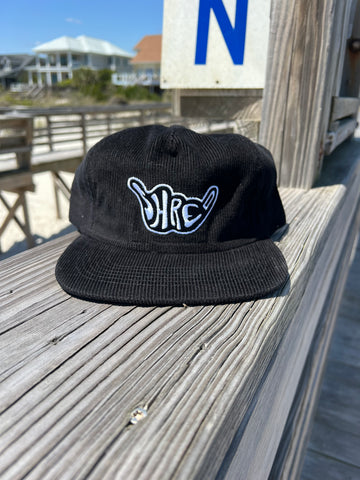 Black Corduroy ShredDelish Shaka Hat