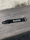 Black ShredDelish Carabiner Keychain