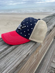 Adams Navy & Red With Stars Patriot Vibe Cap