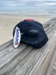 Adams Red & Navy Plaid Vibe Cap