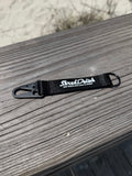 Black ShredDelish Carabiner Keychain