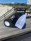 Black & White ShredDelish Surf Co Retro Trucker Hat