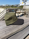 ShredDelish Fins Olive & Black 5 Panel Hat