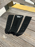 Double Square Shred Traction Pad Black