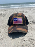 Shred America Camo Trucker Hat