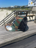 Camo ShredDelish Surf Co Retro Trucker Hat