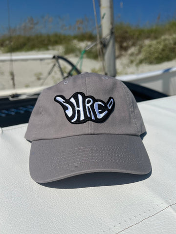 ShredDelish Shaka Grey Bio-Washed Classic Dad Hat