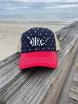 Adams Navy & Red With Stars Patriot Vibe Cap