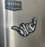 ShredDelish Shaka 3D PVC Fridge Magnet
