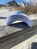 Turquoise & White ShredDelish Shaka Retro Trucker Cap