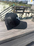 ShredDelish Shaka Black Retro Trucker Cap