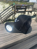 ShredDelish Shaka Black Retro Trucker Cap