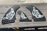 ShredDelish Surf Co Power Twin 2+1 Surfboard Fins