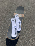 White ShredDelish Shaka Crew Socks