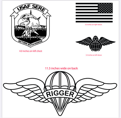 Air Force Rigger Gear