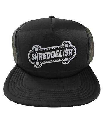 ShredDelish Checker Skateboard Foam Trucker Hat