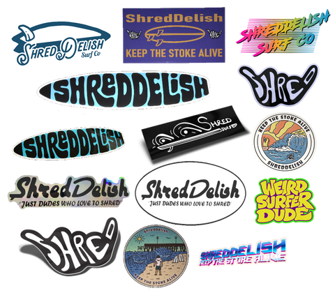 ShredDelish Sticker Pack