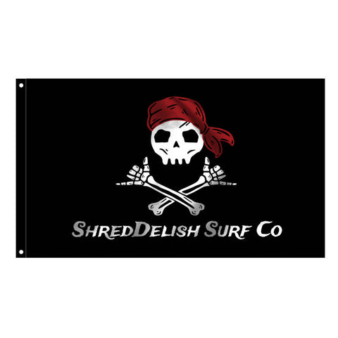 ShredDelish Pirate Flag