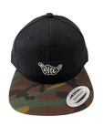 Camo Collection  6-Panel Structured Flat Visor Classic Snapback