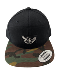 Camo Collection  6-Panel Structured Flat Visor Classic Snapback