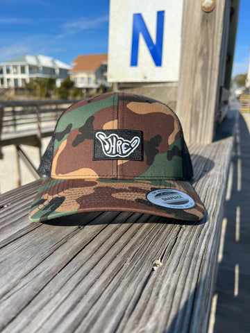 Camo ShredDelish Retro Trucker Cap Six-Panel