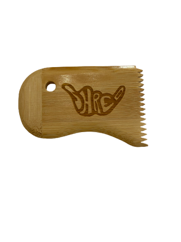 ShredDelish Bamboo Surf Wax Comb