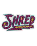 SHRED 90s Sticker