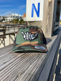 Camo ShredDelish Shaka Six-Panel Retro Trucker Cap