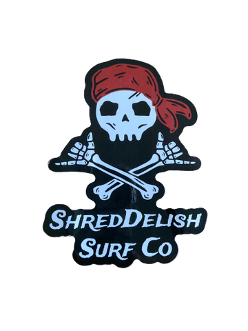 Shaka Pirate Sticker